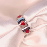 heart icon spinning anxiety ring