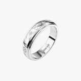 silver celestial zodiac engraved anxiety ring