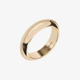gold spinning band ring