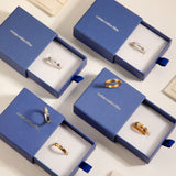 gold spinning bamboo ring