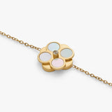 spinning 4-leaf clover bracelet - gold [PRE-ORDER]