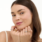 eternity spinning ring - silver